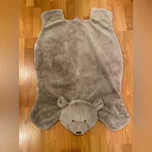 Pottery Barn Kids Bear Critter Plush Mat